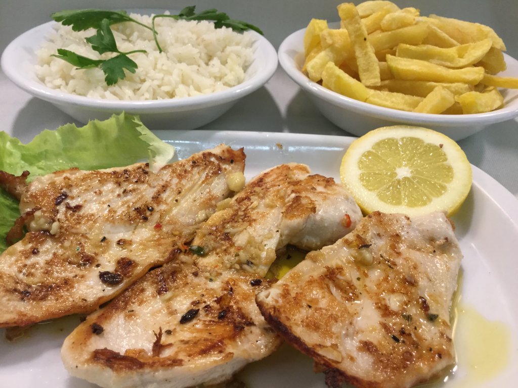 Bifinhos de Frango Grelhados