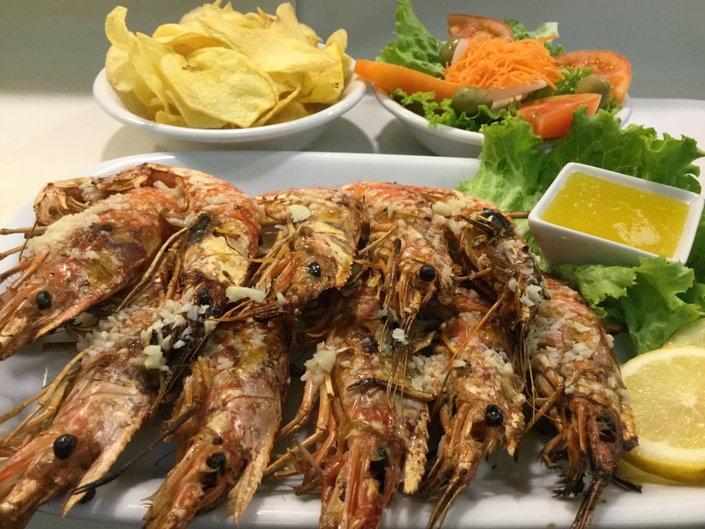Espetada de Gambas