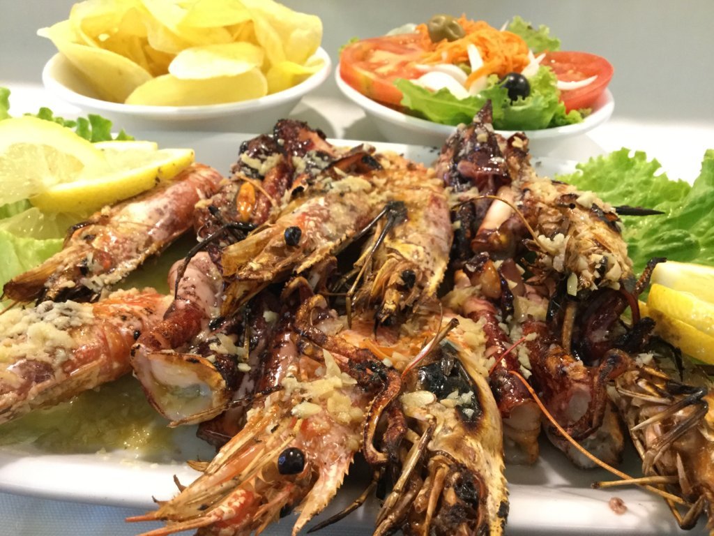 Lulas com Gambas